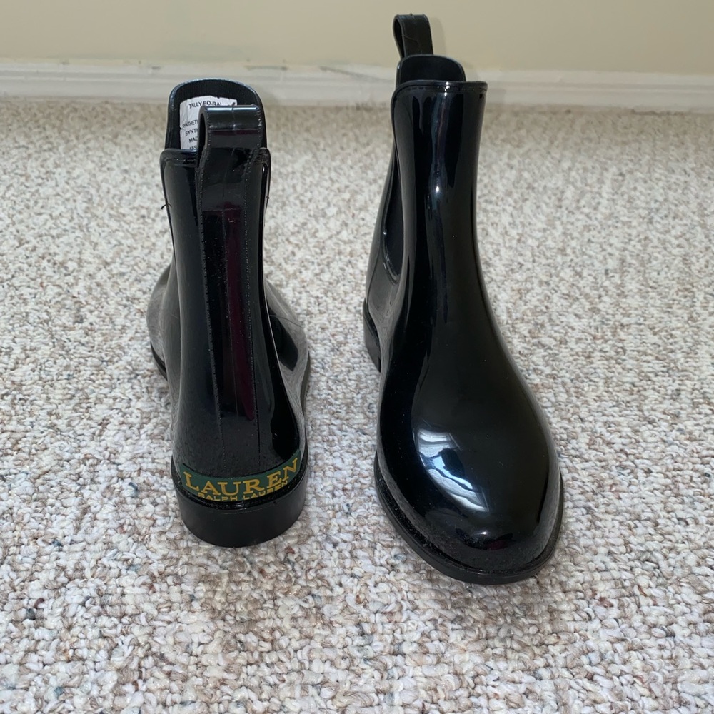 Ralph Lauren ankle rain boots